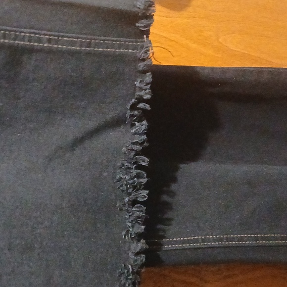 Mid Rise Stretch Flare Jeans Black - Picture 6 of 7